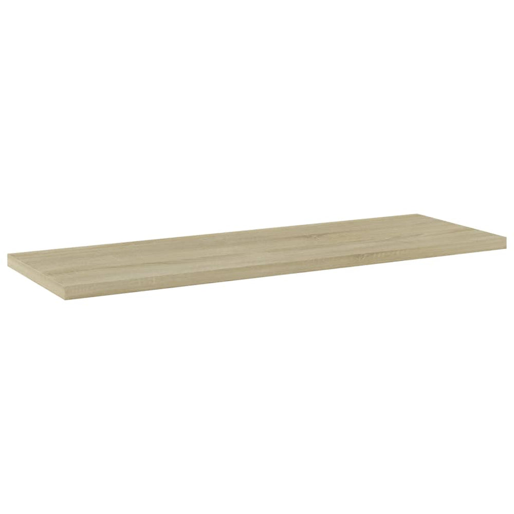 Knygų lentynos plokštės, 4vnt., ąžuolo, 60x20x1,5cm, MDP