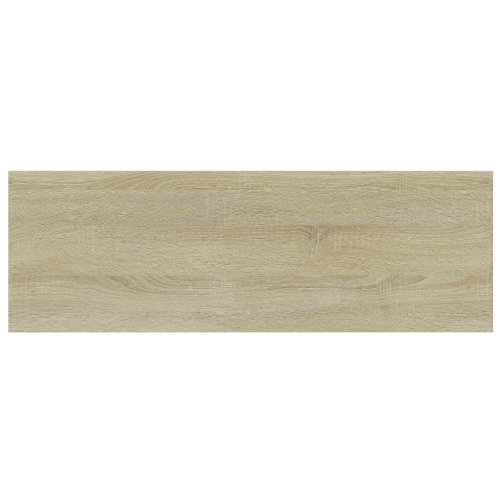 Knygų lentynos plokštės, 4vnt., ąžuolo, 60x20x1,5cm, MDP