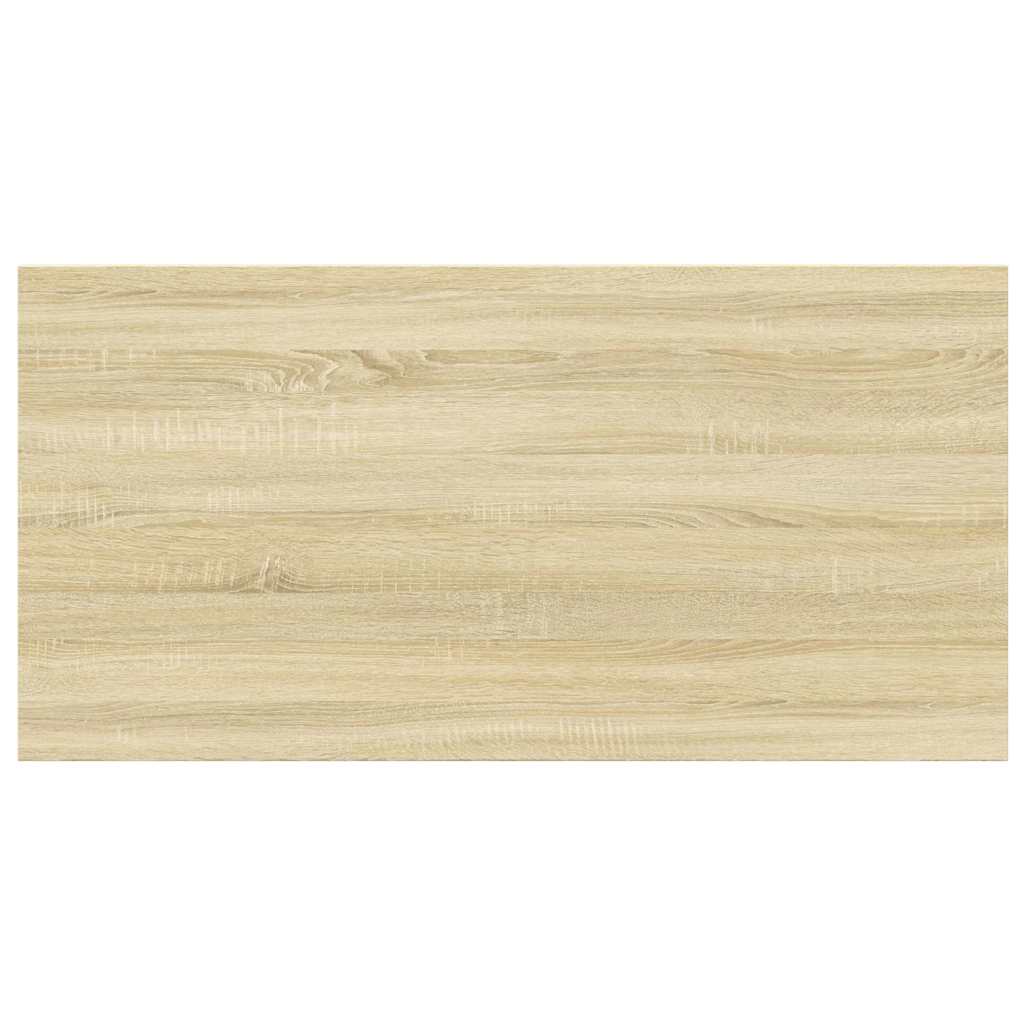Knygų lentynos plokštės, 4vnt., ąžuolo, 60x30x1,5cm, MDP