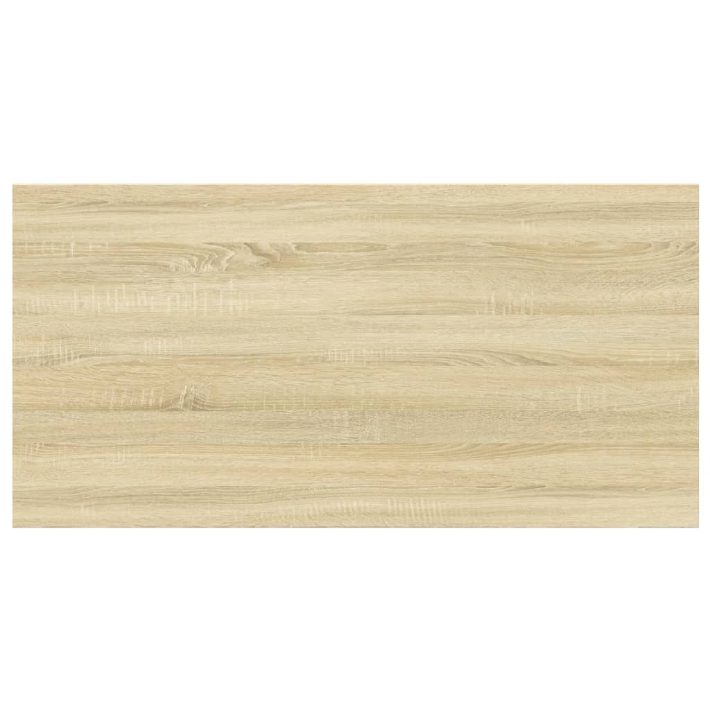 Knygų lentynos plokštės, 4vnt., ąžuolo, 60x30x1,5cm, MDP