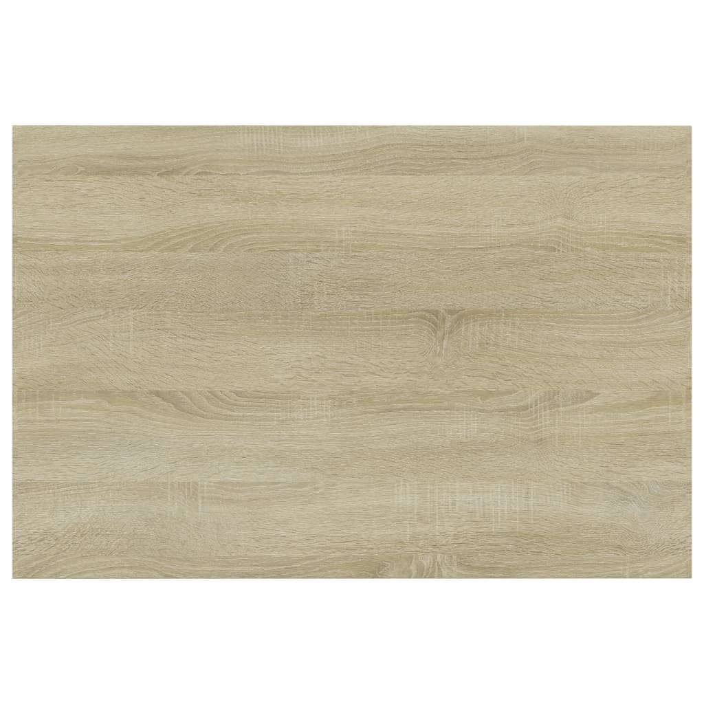 Knygų lentynos plokštės, 4vnt., ąžuolo, 60x40x1,5cm, MDP