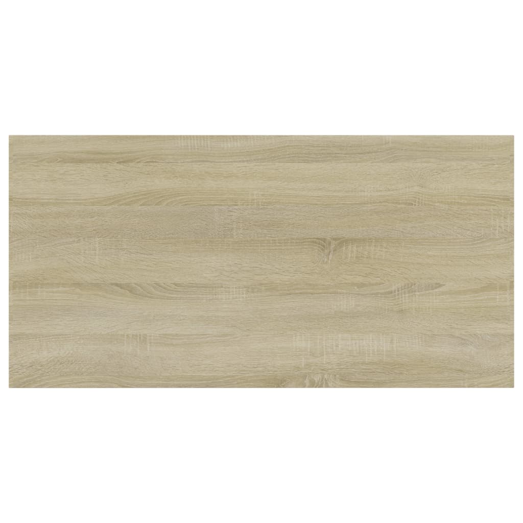 Knygų lentynos plokštės, 4vnt., ąžuolo, 80x40x1,5cm, MDP
