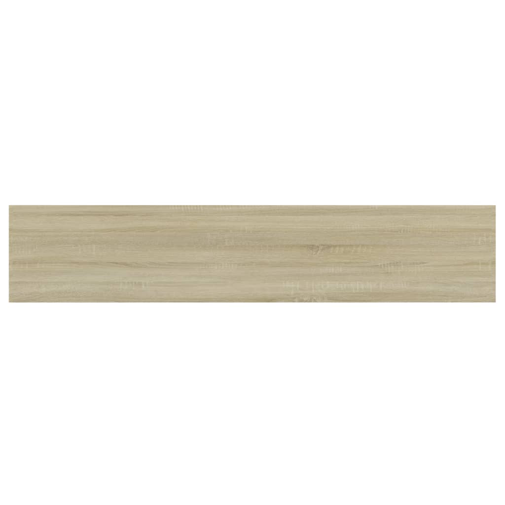 Knygų lentynos plokštės, 4vnt., ąžuolo, 100x20x1,5cm, MDP