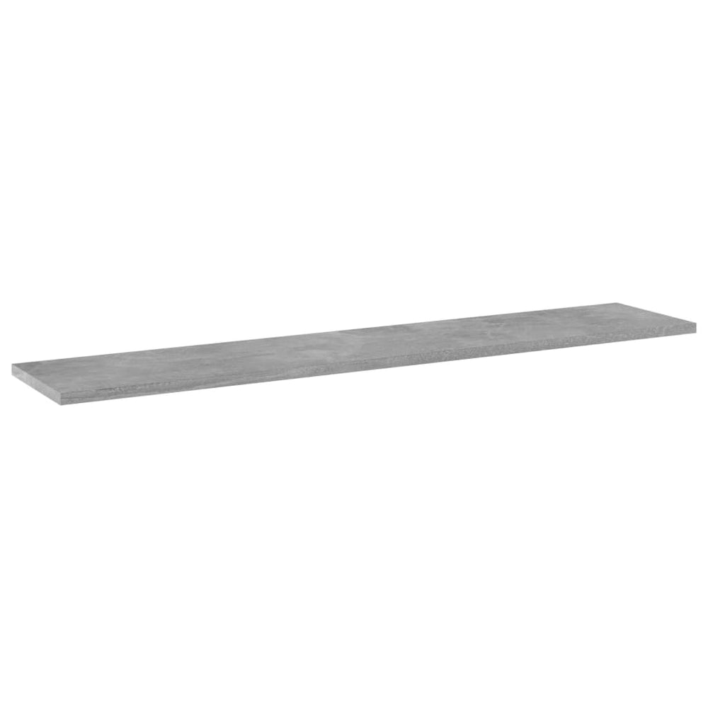 Knygų lentynos plokštės, 8vnt., betono, 100x20x1,5cm, MDP