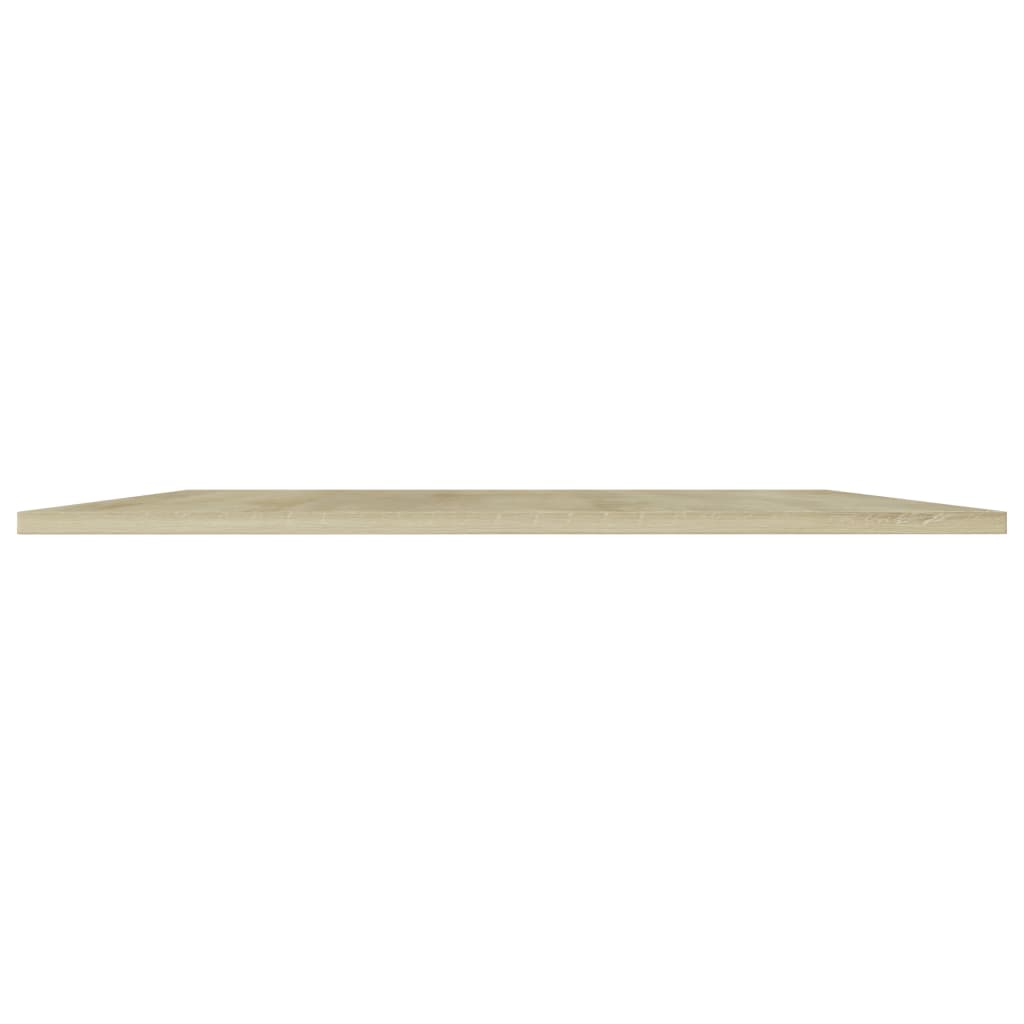 Knygų lentynos plokštės, 4vnt., ąžuolo, 100x50x1,5cm, MDP