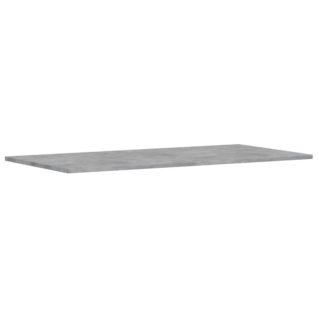 Knygų lentynos plokštės, 4vnt., betono, 100x50x1,5cm, MDP