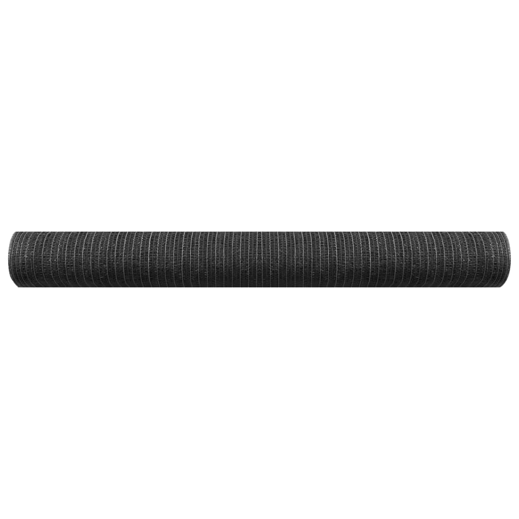 Privātuma siets, antracīts, 1x25m, HDPE