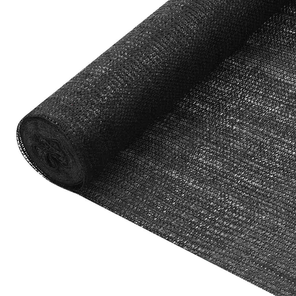 Privātuma tīkls, melns, 1,8x50m, HDPE, 75g/m²
