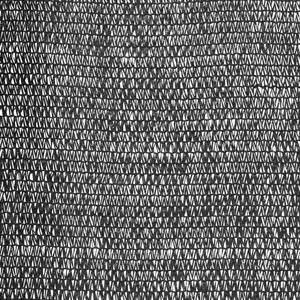 Privacy screen mesh, black, 1.8x10m, HDPE