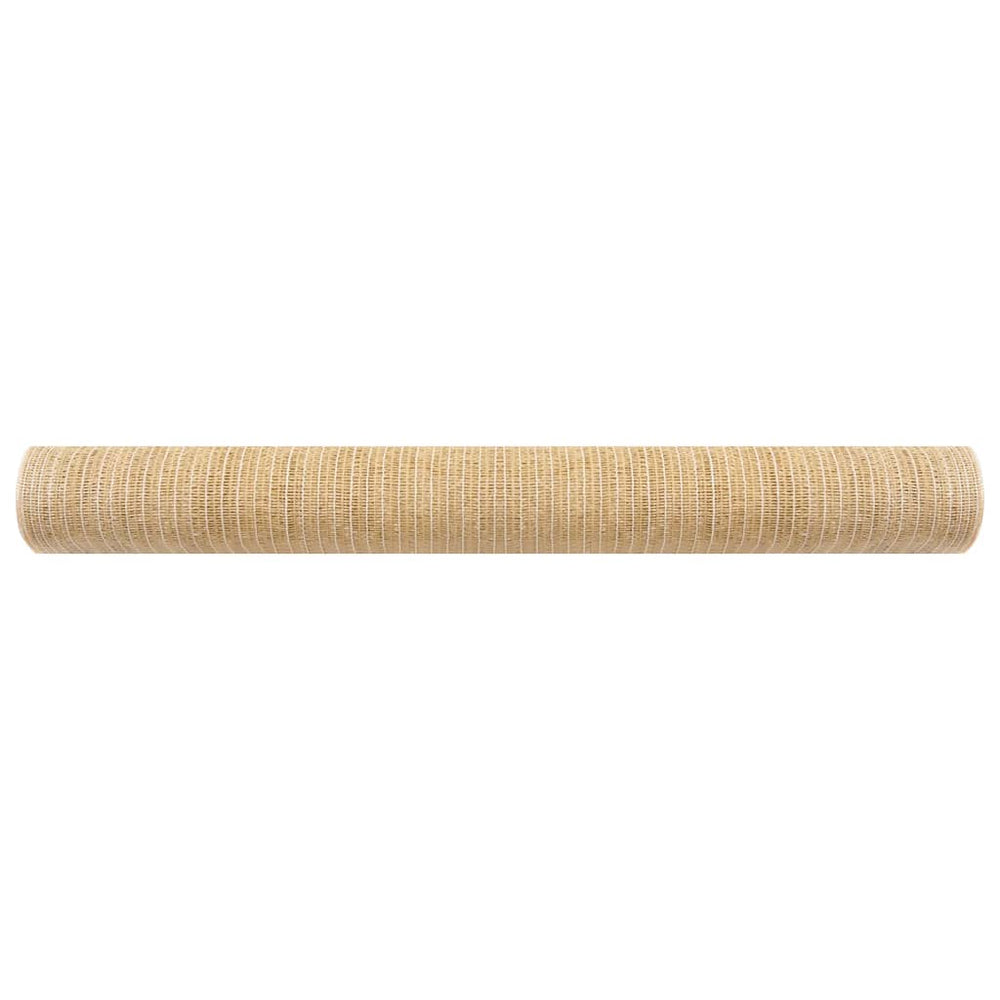 Privatumo suteikiantis tinklelis, smėlio, 3,6x10m, HDPE, 75g/m²