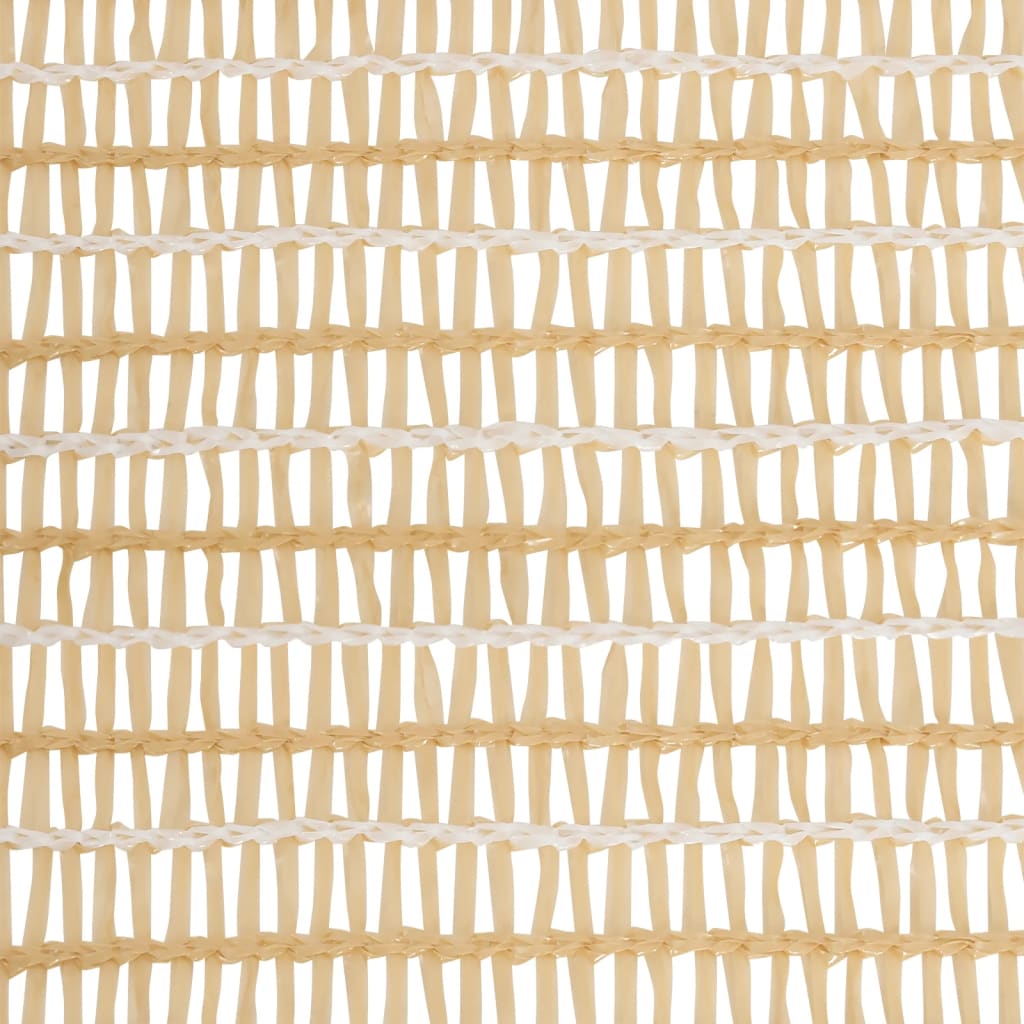 Privatumo suteikiantis tinklelis, smėlio, 1x25m, HDPE, 195g/m²