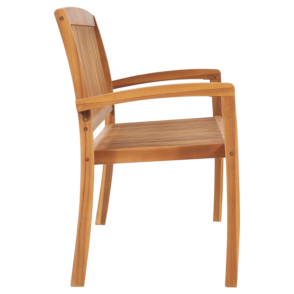 Salokāms dārza sols ar spilvenu, 159 cm, tīkkoks