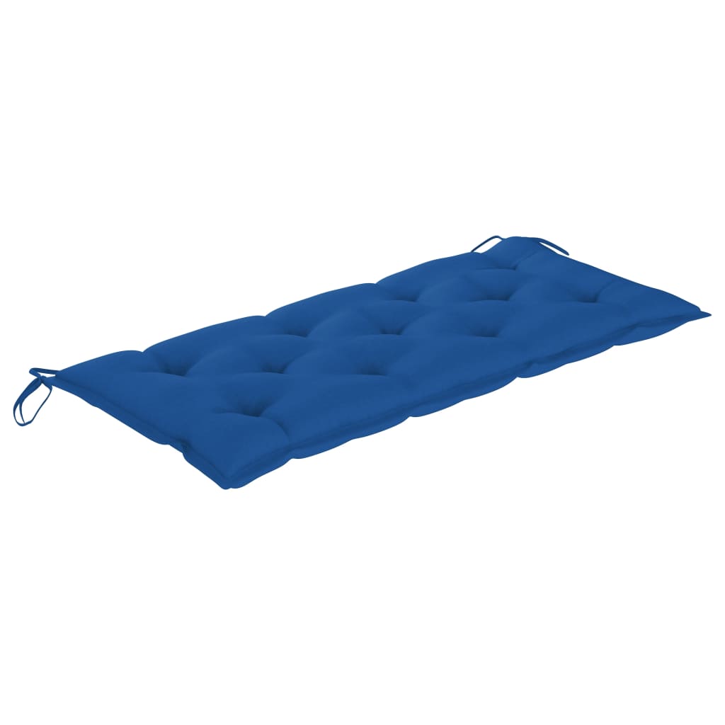 Dārza sols ar spilvenu, 120cm, akācijas masīvkoks