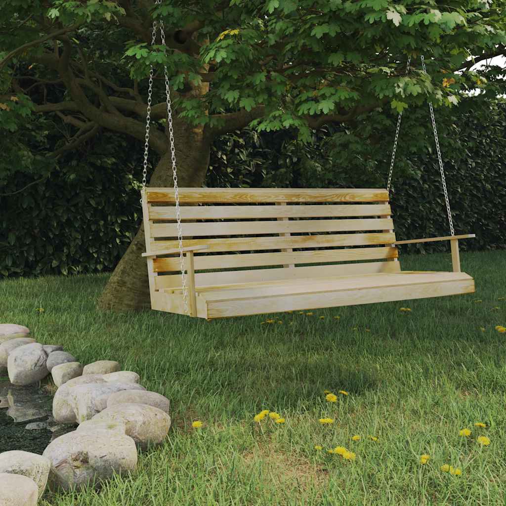 Šūpoles sols, 155x65x60cm, impregnēta priedes koksne