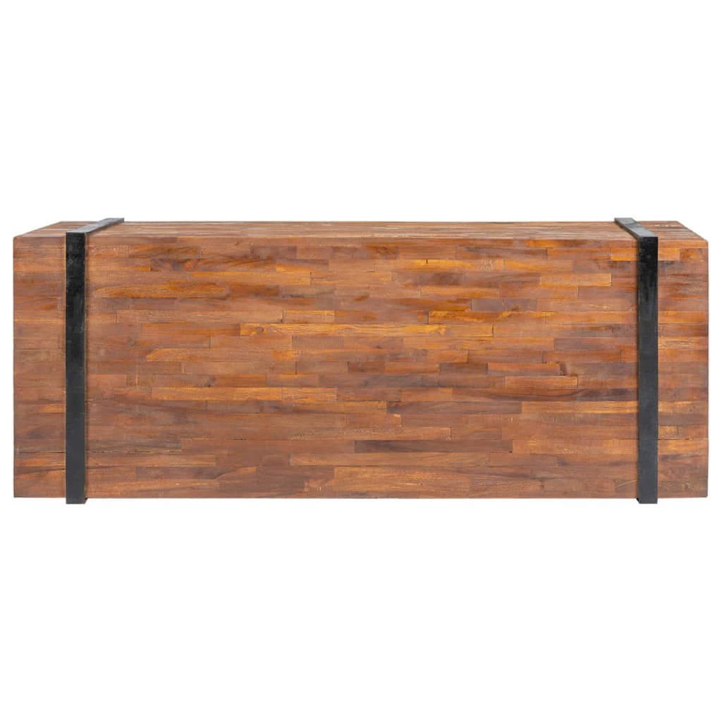Kavos staliukas, 110x45x38cm, tikmedžio medienos masyvas