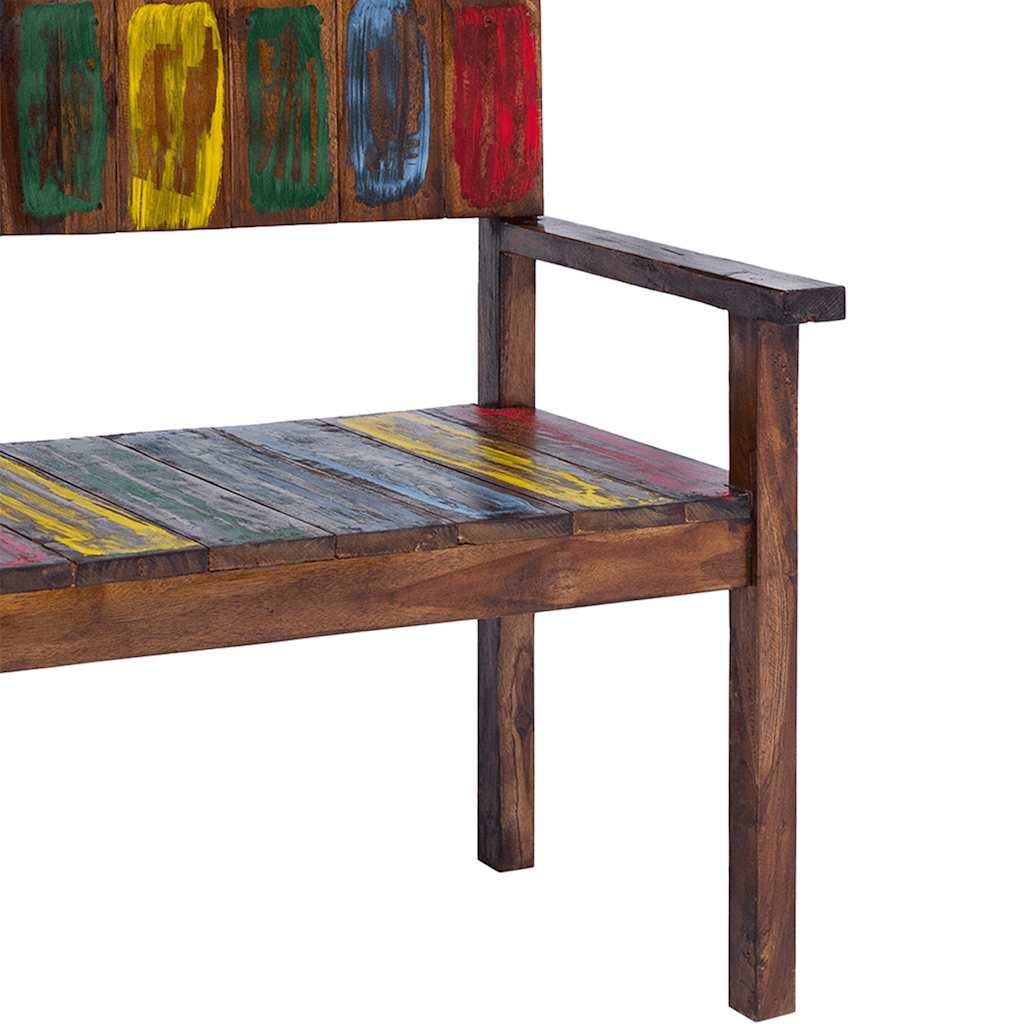 Dining chairs, 4 pcs, solid reclaimed wood