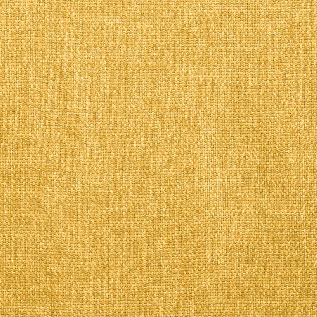 Valgomojo kėdės, 6vnt., geltonos spalvos, audinys (3x323100)