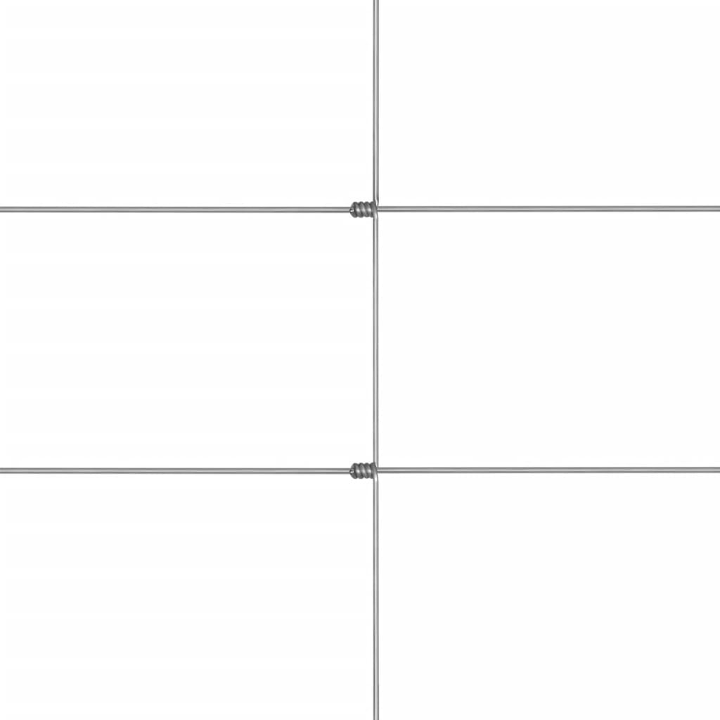 Sodo tvora, sidabrinė, 50x1,6m, galvanizuotas plienas