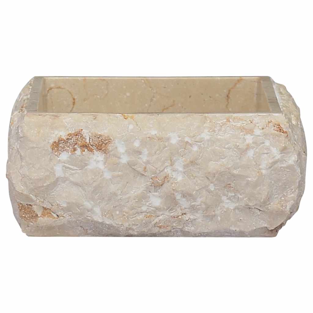 Izlietne, krēmkrāsas, 30x30x13cm, marmors