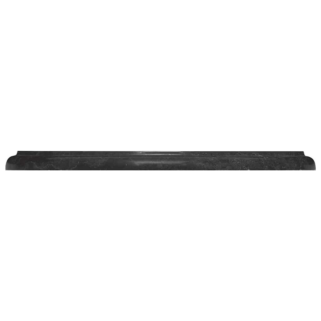 Virsma, melna, diametrs 40x2,5 cm, marmors