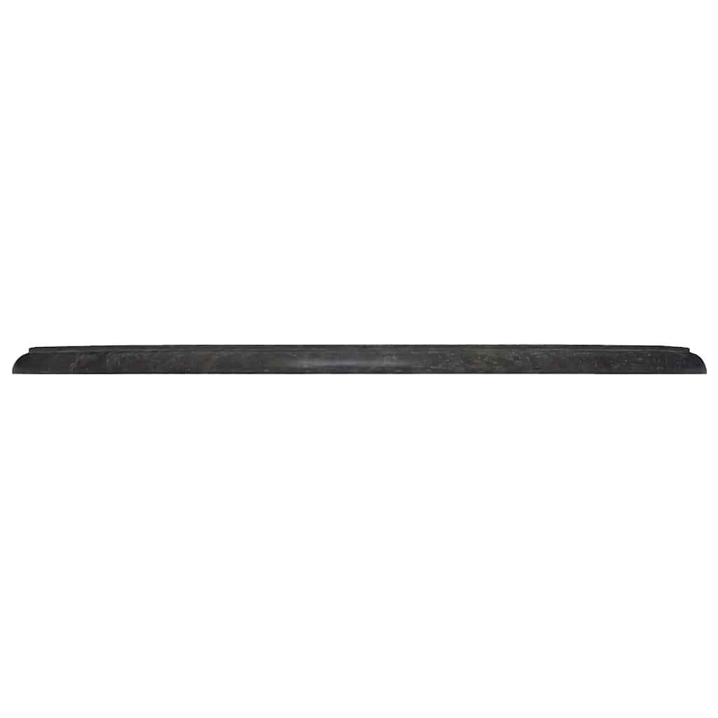 Virsma, melna, diametrs 60x2,5 cm, marmors