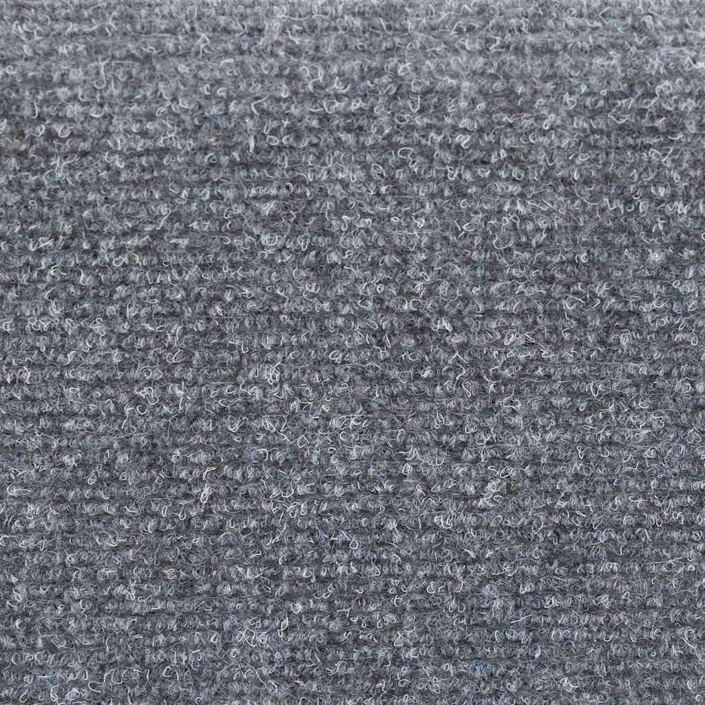 Laiptų kilimėliai, lipnūs, 5 vnt., 56x17x3 cm, šviesiai pilki, pusapvaliai