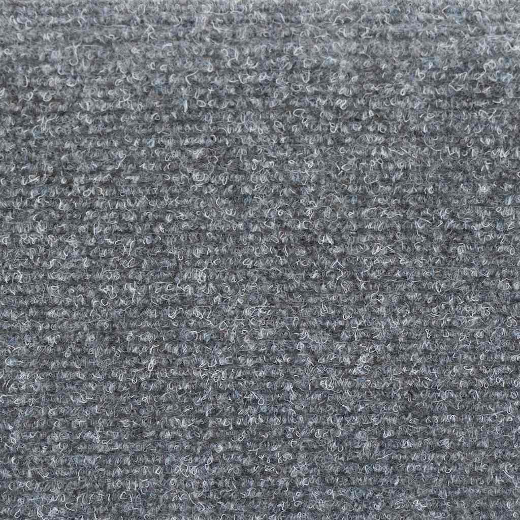 Pašlīdoši kāpņu paklājiņi, 10 gab., gaiši pelēki, 56x17x3cm