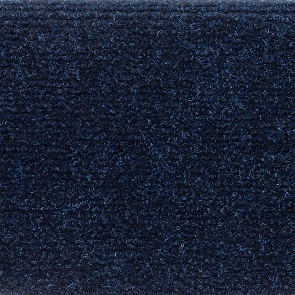 Laiptų kilimėliai, lipnūs, 10 vnt., 56x17x3 cm, tamsiai mėlyni, pusapvaliai