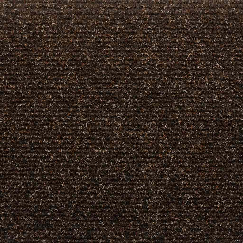 Laiptų kilimėliai, lipnūs, 5 vnt., 65x21x4 cm, rudi, pusapvaliai, dideli