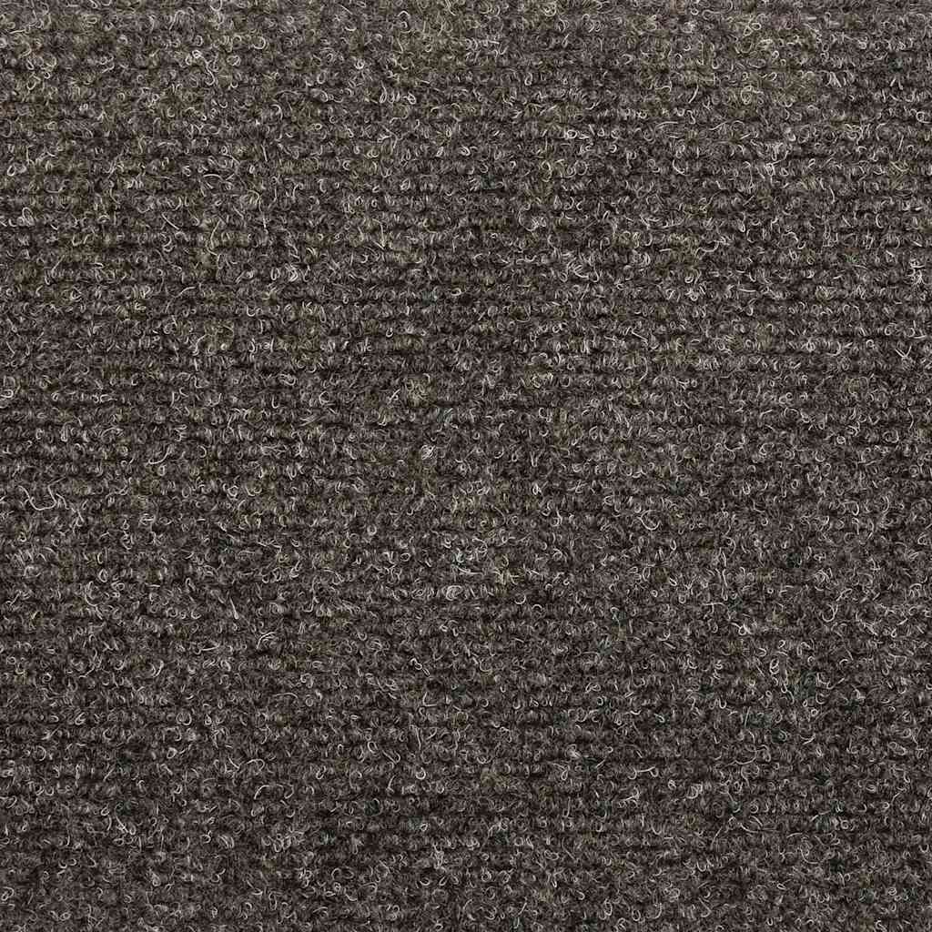 Laiptų kilimėliai, lipnūs, 10 vnt., 65x21x4 cm, antracito spalvos, pusapvaliai, dideli