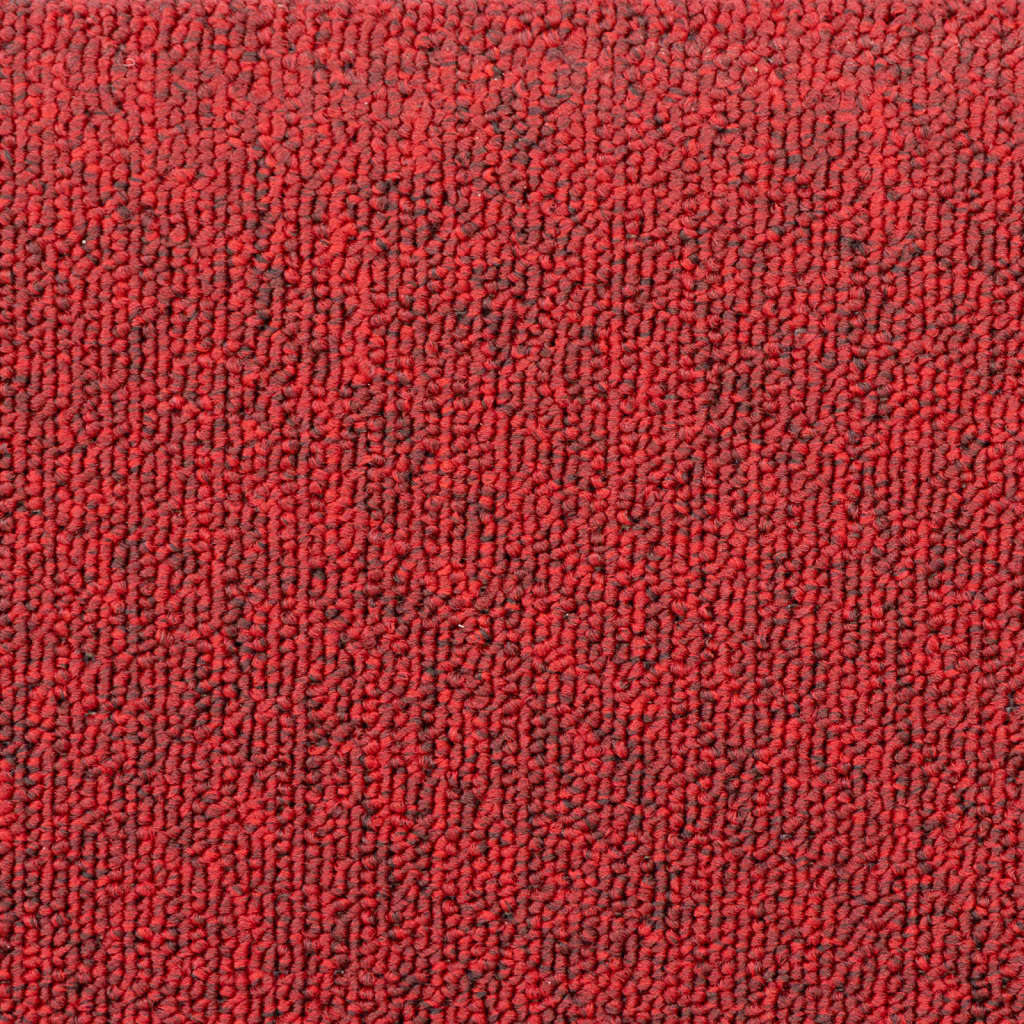Laiptų kilimėliai, 10 vnt., 65x24x4 cm, raudonos spalvos, pusapvaliai, dideli