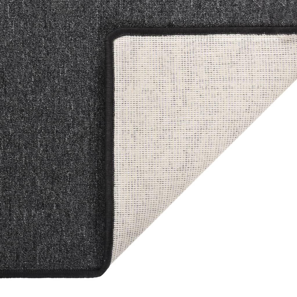 Carpet runner, anthracite, 80x150cm