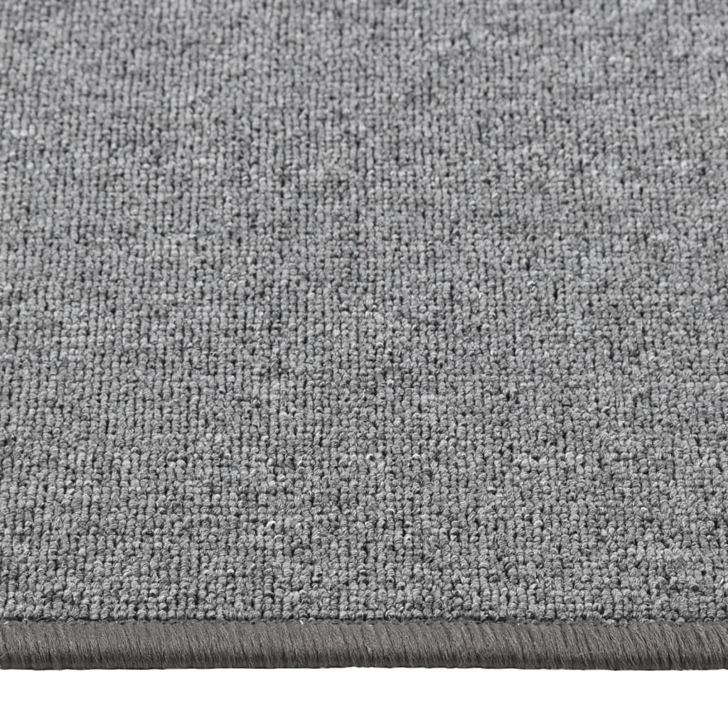 Carpet runner, dark grey, 80x300cm