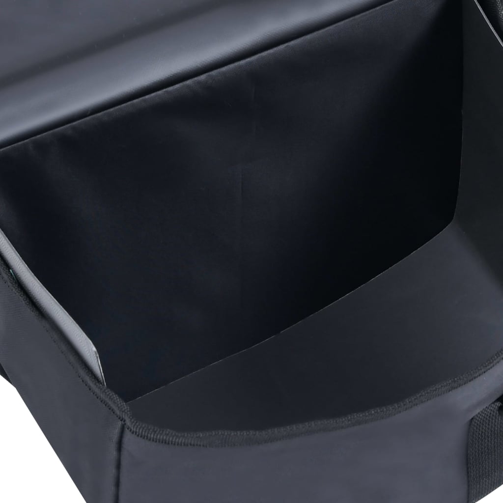 Dubultā soma velosipēda bagāžniekam, melna, 35l