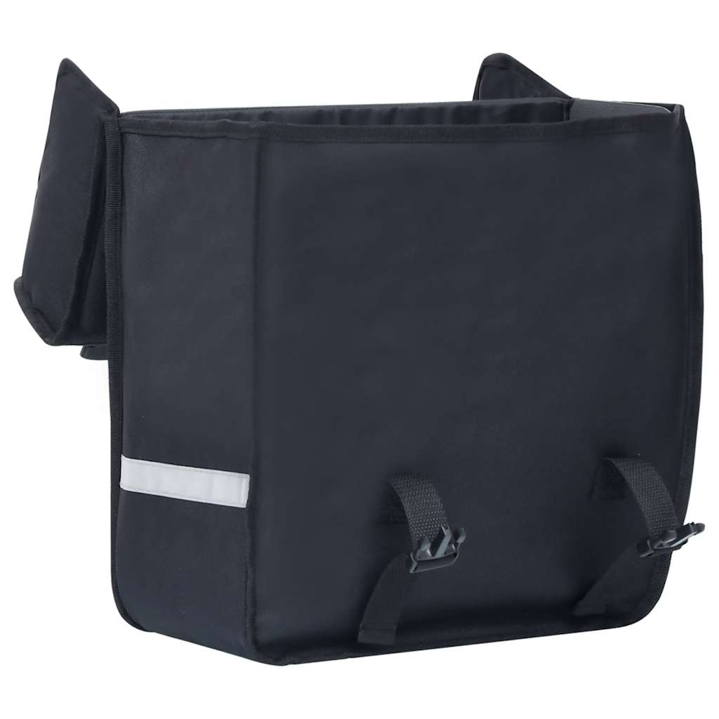 Viens soma velosipēda bagāžniekam, melna, 21l