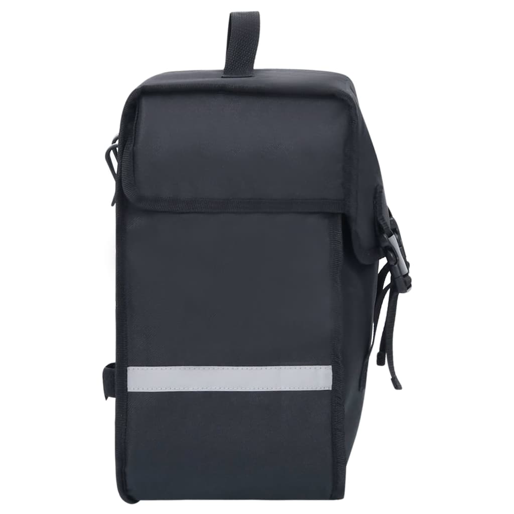 Viens soma velosipēda bagāžniekam, melna, 21l