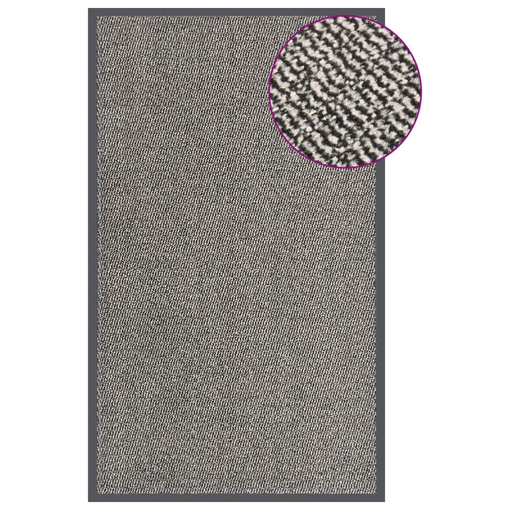 Doormat, light brown, 90x150cm, quilted