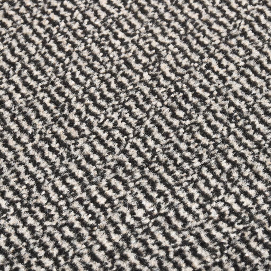 Doormat, light brown, 90x150cm, quilted