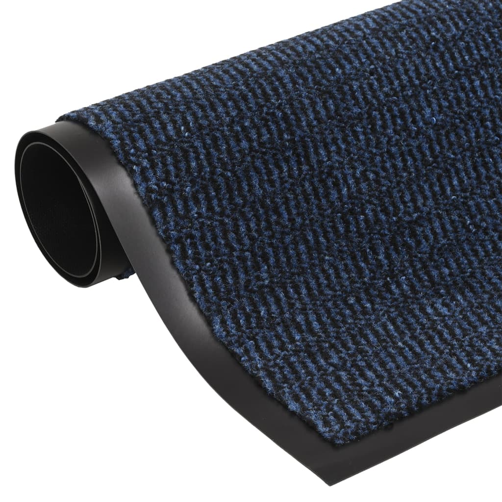 Doormat, blue, 60x180cm, tufted