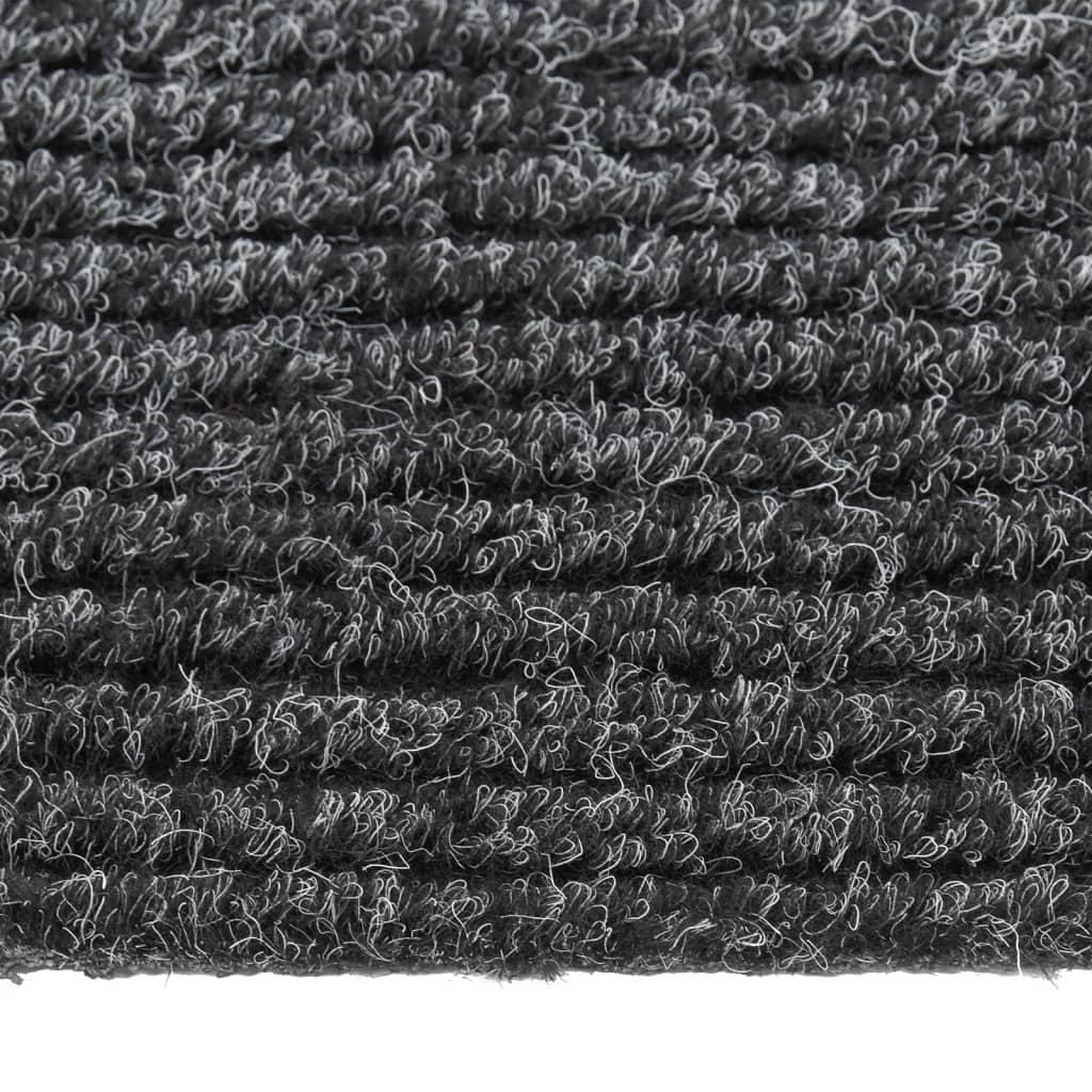 Dubļus absorbējošs paklājs-celiņš, antracīta krāsā, 100x500cm