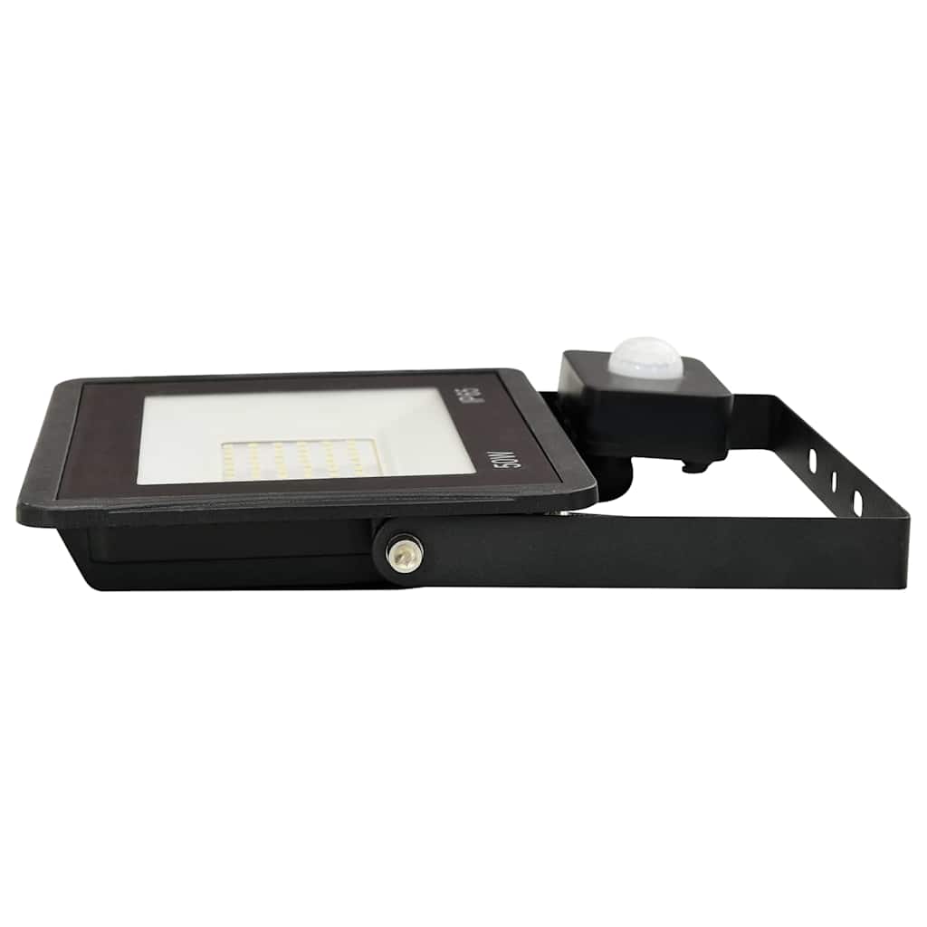 LED prožektors ar sensoru, silti balta gaisma, 50W