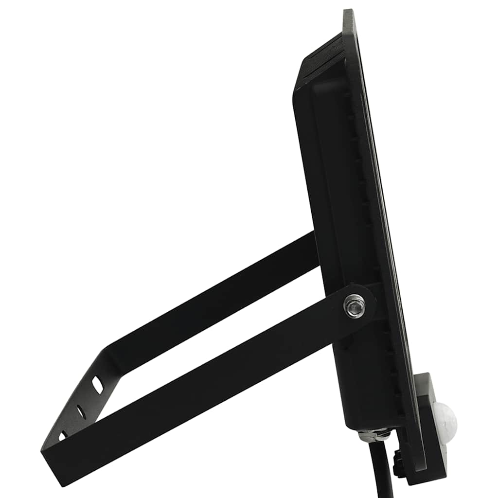 LED prožektors ar sensoru, silti balts, 100W