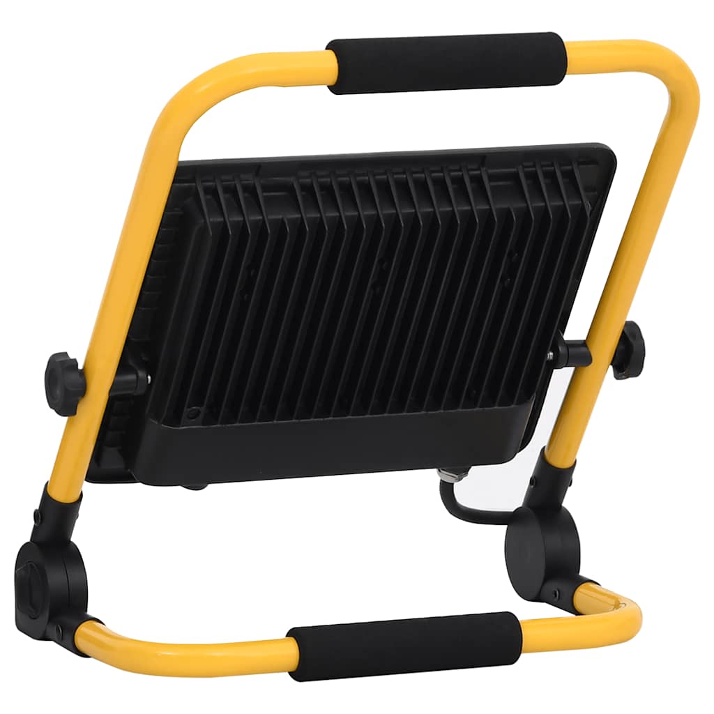 LED prožektors ar rokturi, silti balts, 100W