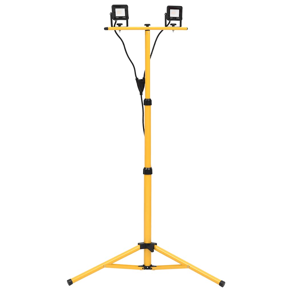 LED prožektorius su trikoju, šiltos baltos spalvos, 2x10W