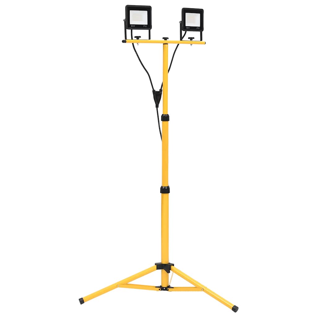 LED prožektorius su trikoju, šiltos baltos spalvos, 2x20W