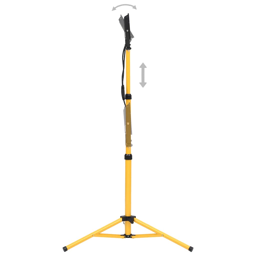 LED prožektors ar statīvu, auksti balts, 2x50W
