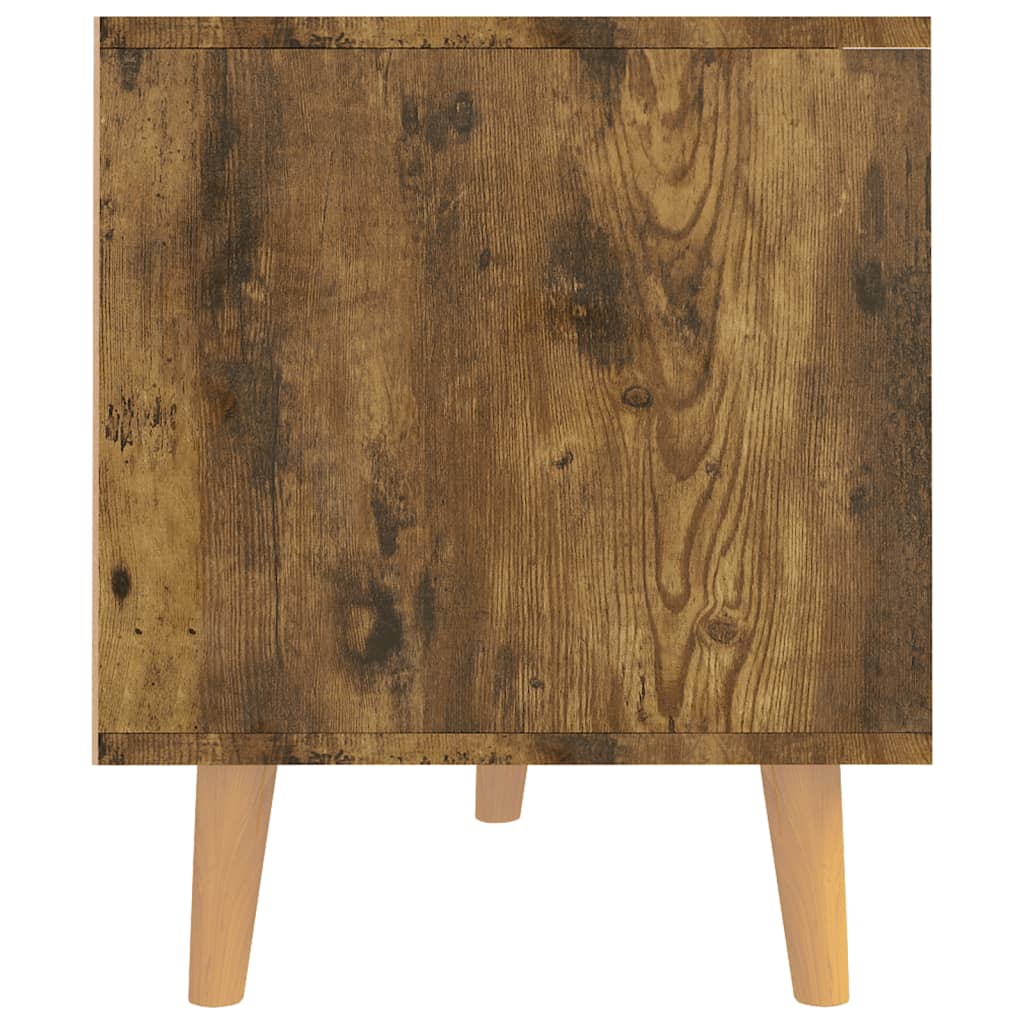 Televizoriaus spintelė, dūminė, 90x40x48,5cm, apdirbta mediena