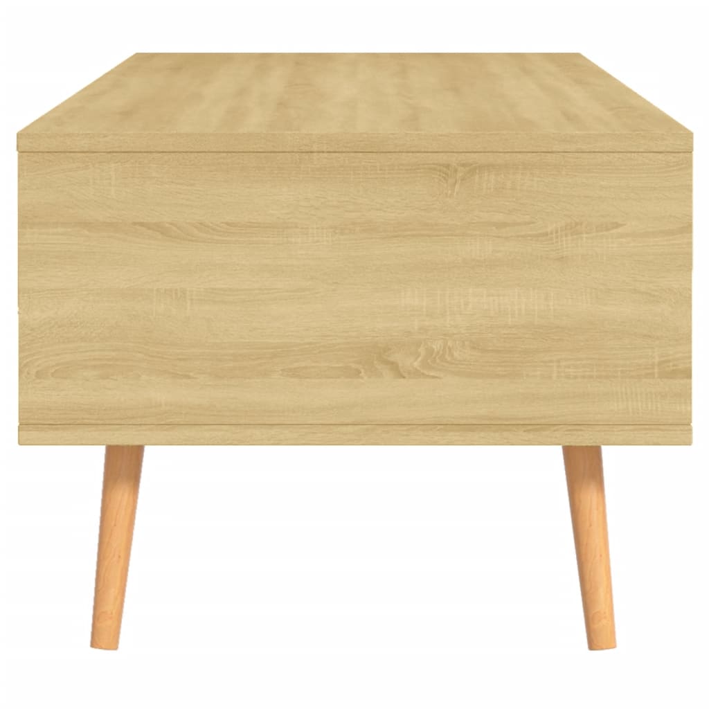 Coffee table, Sonoma oak, 100x49.5x43cm, engineered wood