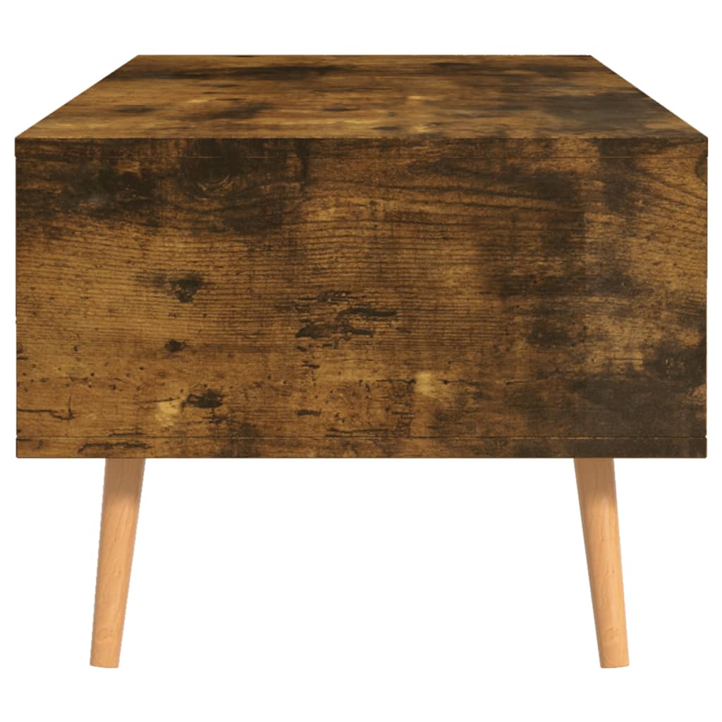 Coffee table, smoked oak, 100x49.5x43cm, wood