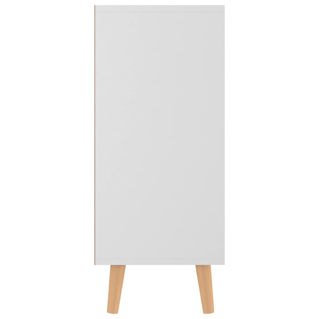 Šoninė spintelė, baltos spalvos, 90x30x72cm, apdirbta mediena